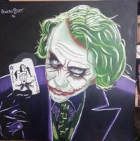 Ölwerkstatt by Sascha Wittig - a tribute to the Joker