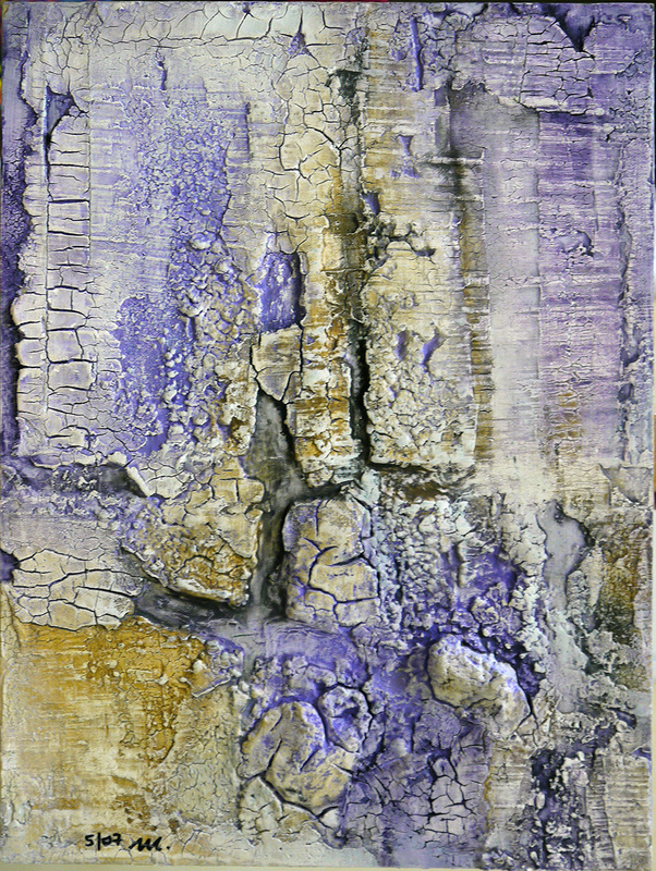 Marianne Hagen - Ruine in lila