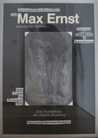 unbekannt - Plakat  der Ausstellung: Hommage an Kurt Schwitters und Max Ernst zwischen DADA/DADA und Surrealismus