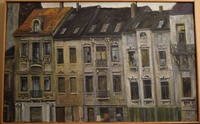 Gebhard Schwermer - Leerstehende Häuser (Brüssel)