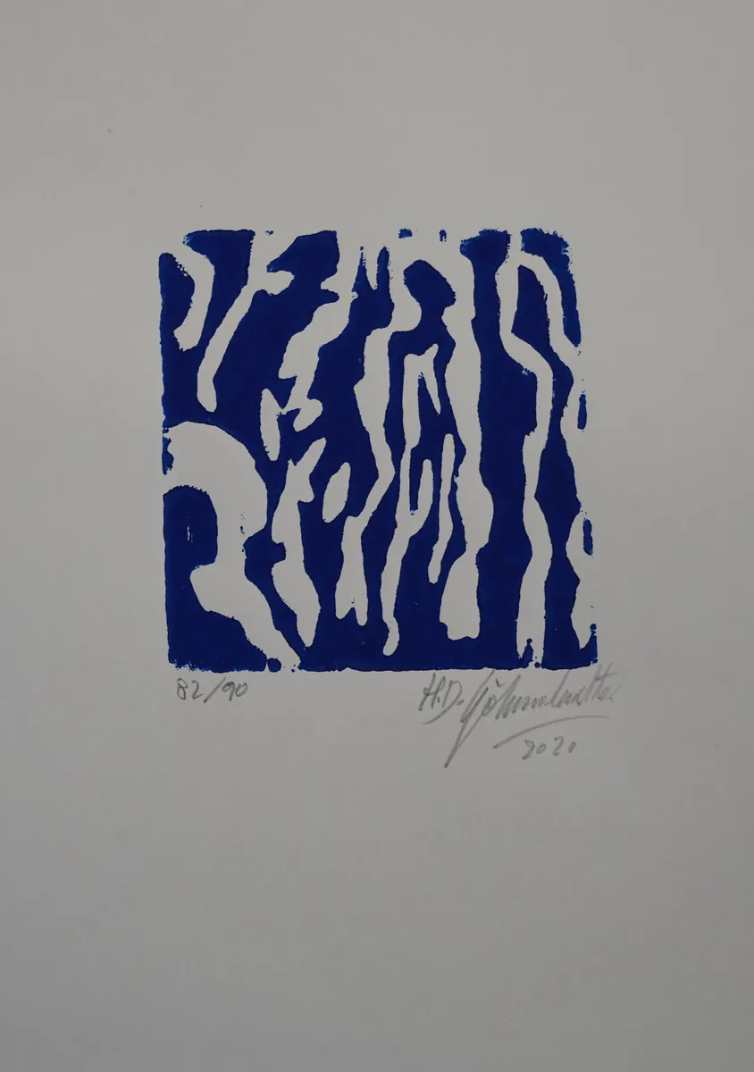 Blaue Stunden (Mappe) - H.D. Gölzenleuchter