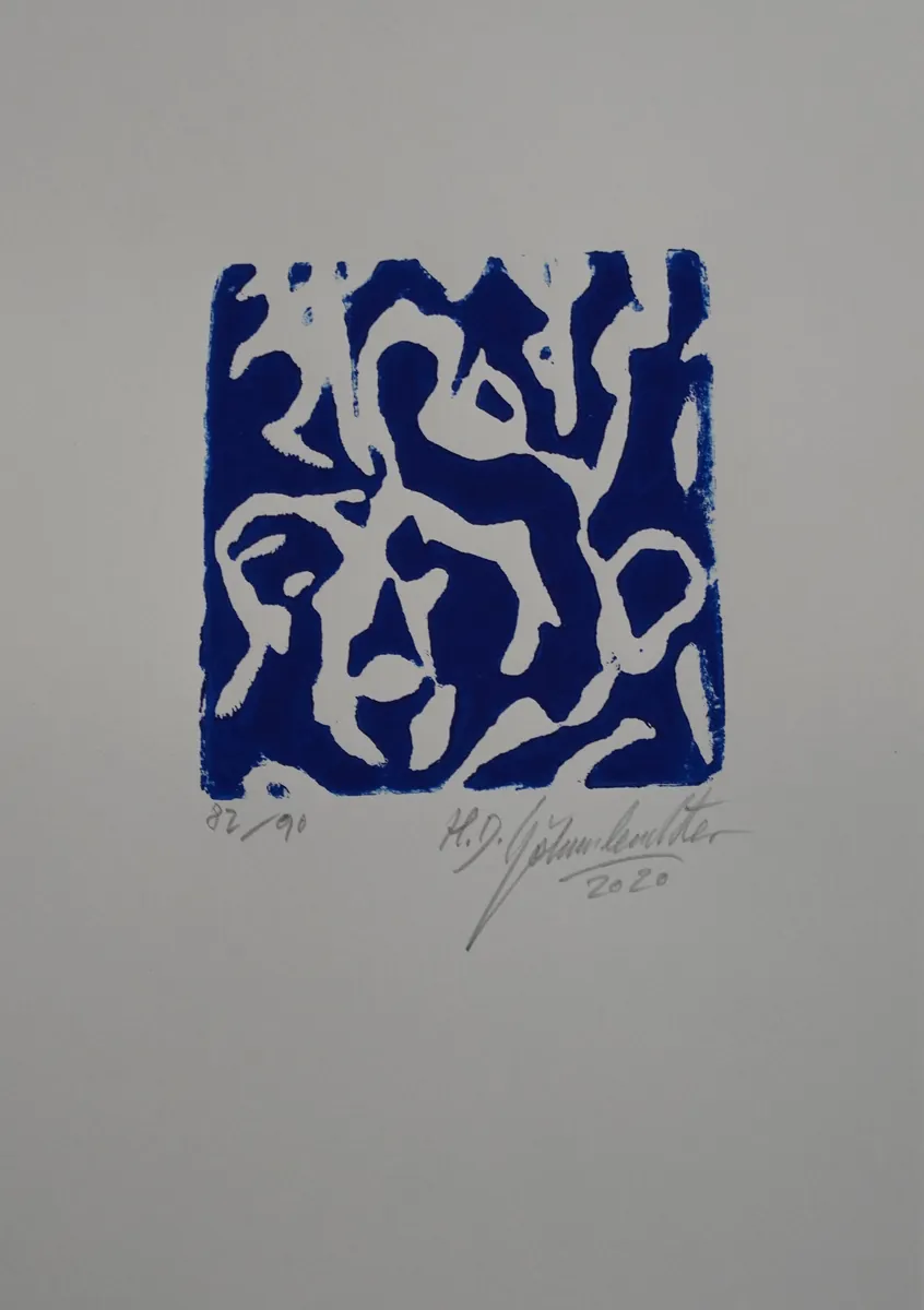 Blaue Stunden (Mappe) - H.D. Gölzenleuchter