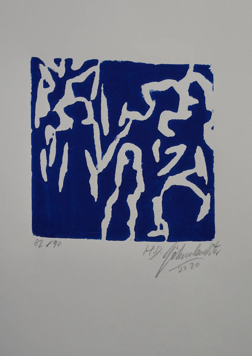 Blaue Stunden (Mappe) - H.D. Gölzenleuchter