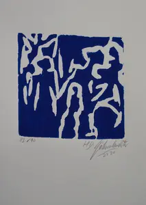 Blaue Stunden (Mappe) von H.D. Gölzenleuchter