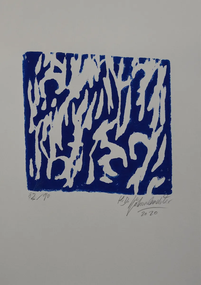 Blaue Stunden (Mappe) - H.D. Gölzenleuchter
