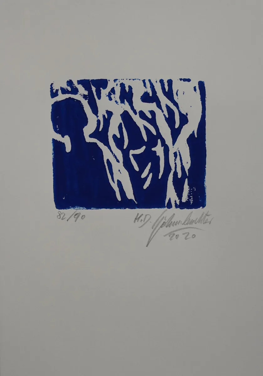 Blaue Stunden (Mappe) - H.D. Gölzenleuchter