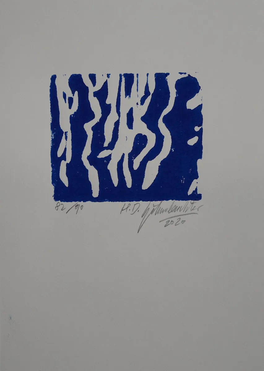 Blaue Stunden (Mappe) - H.D. Gölzenleuchter