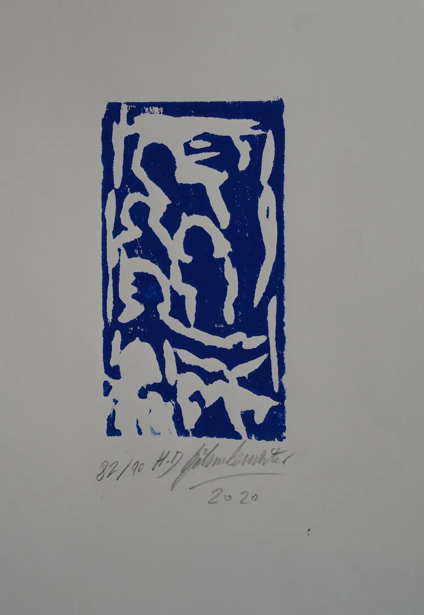 Blaue Stunden (Mappe) - H.D. Gölzenleuchter