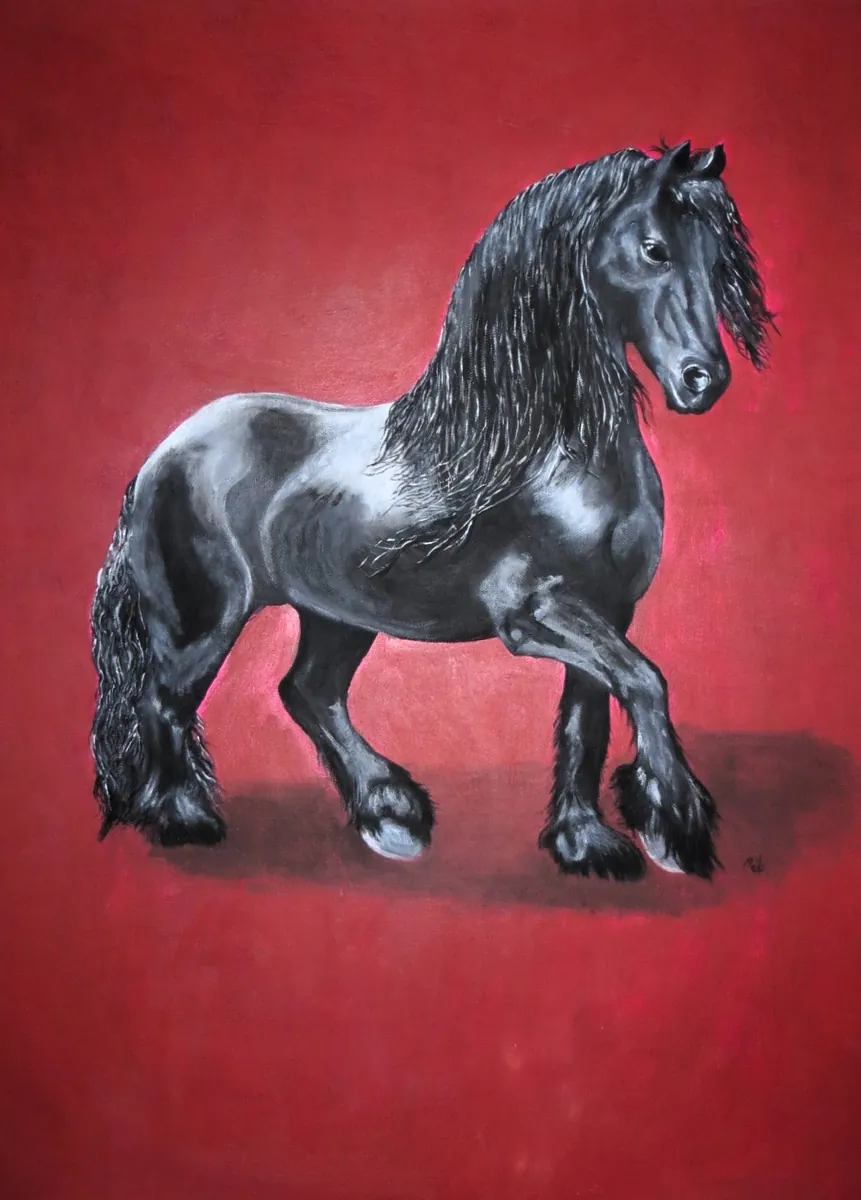 "Krafttier" (Pferd) - Petra Volkmann