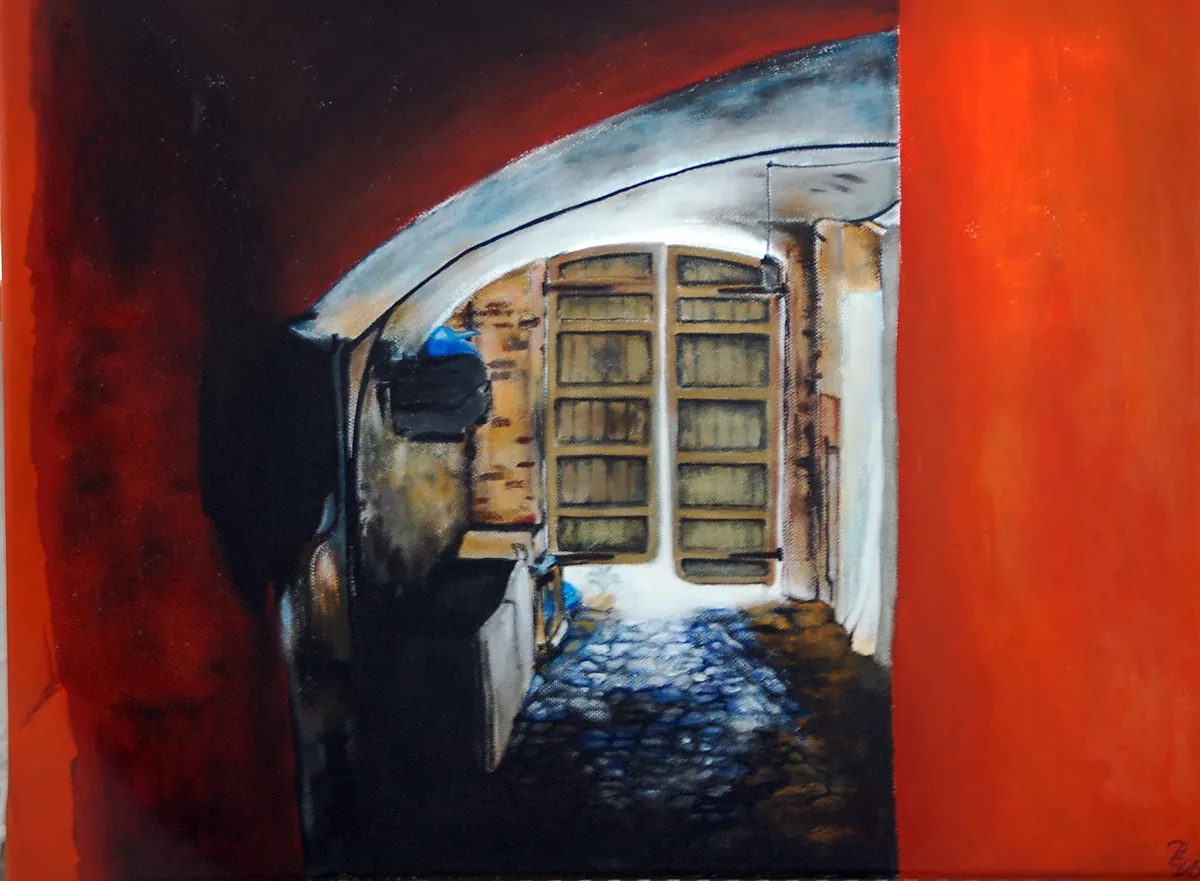 Weg zum Hinterhof - Petra Volkmann