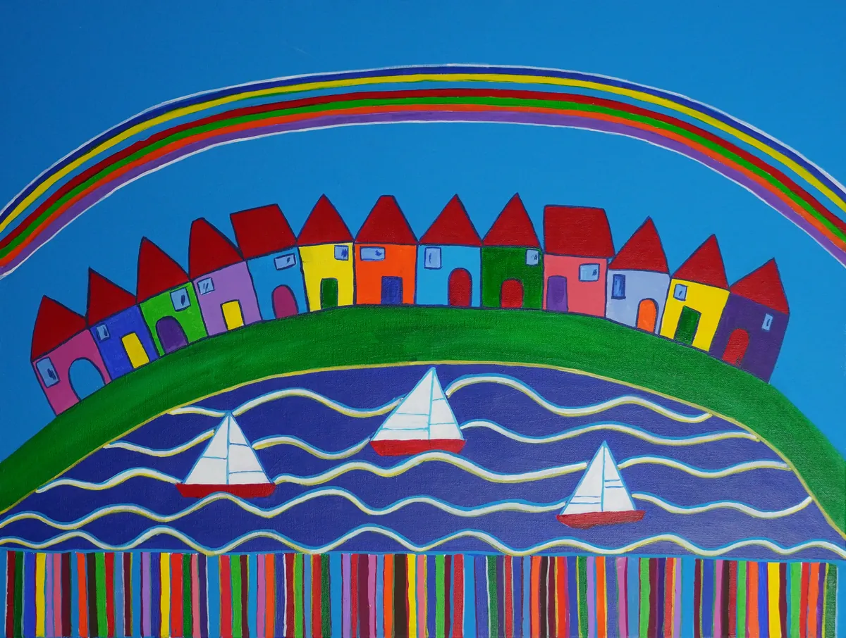 Stadt am Meer - Angelika Melzer