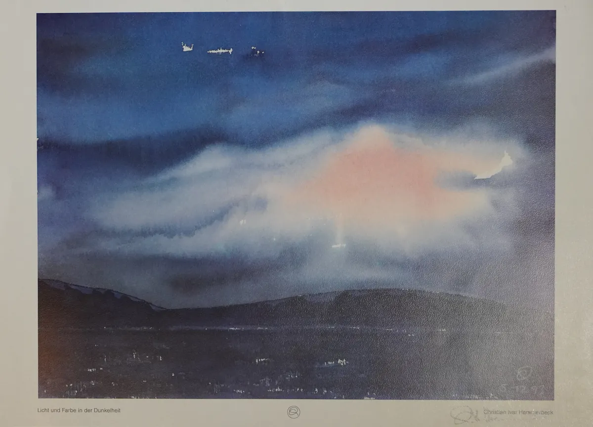 Licht und Farben in der Dunkelheit - Christian Ivar Hammerbeck